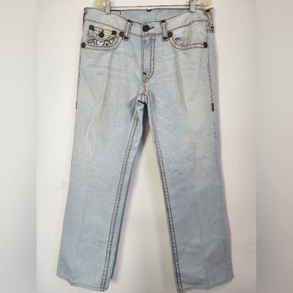 Religion Jeans Mens Ricky Super T Combo Tulsa Light Wash. Sz: 38W x 31L - Picture 2 of 7